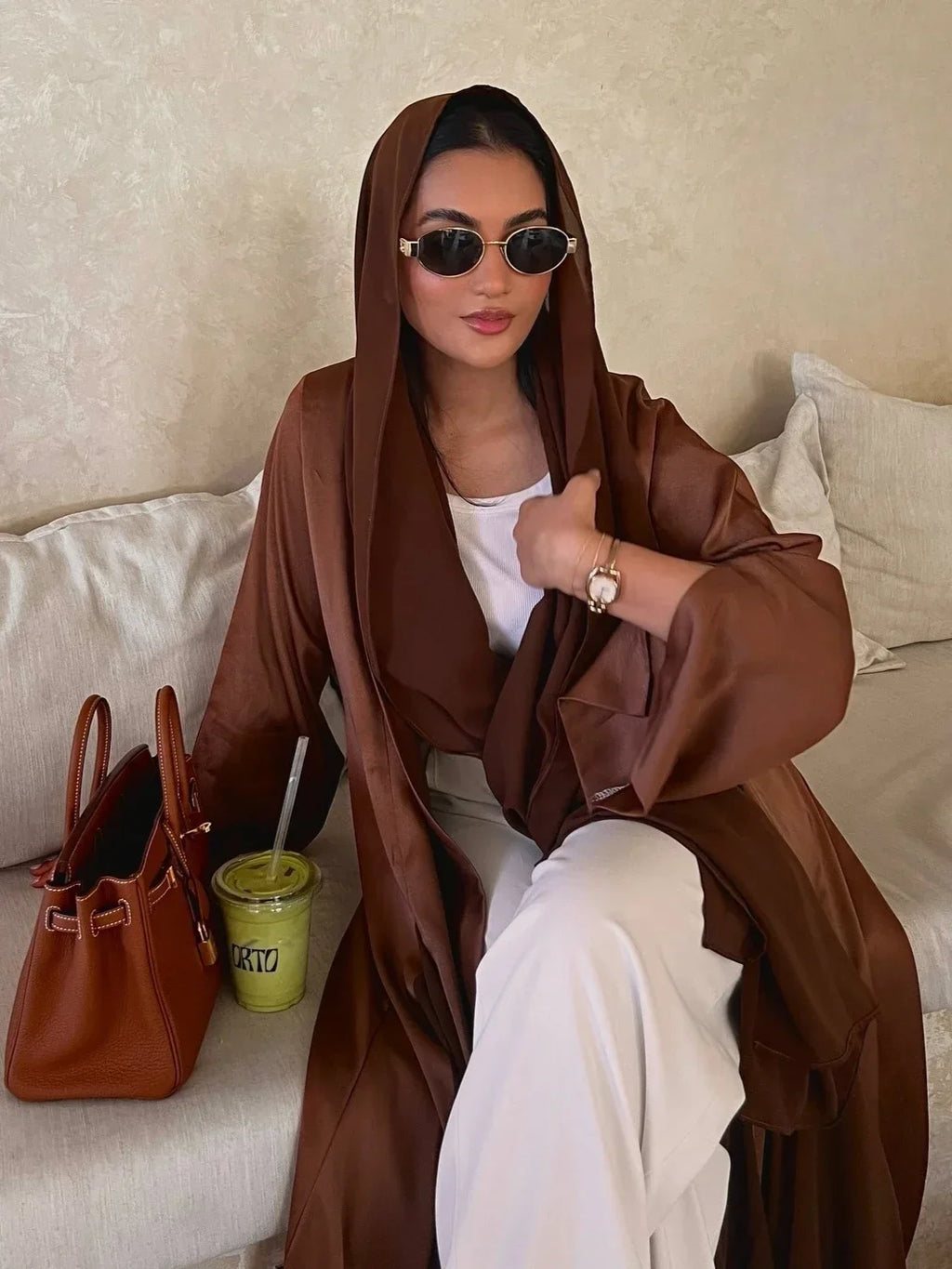 Long Robe Morocco Dubai Abayas Kaftan