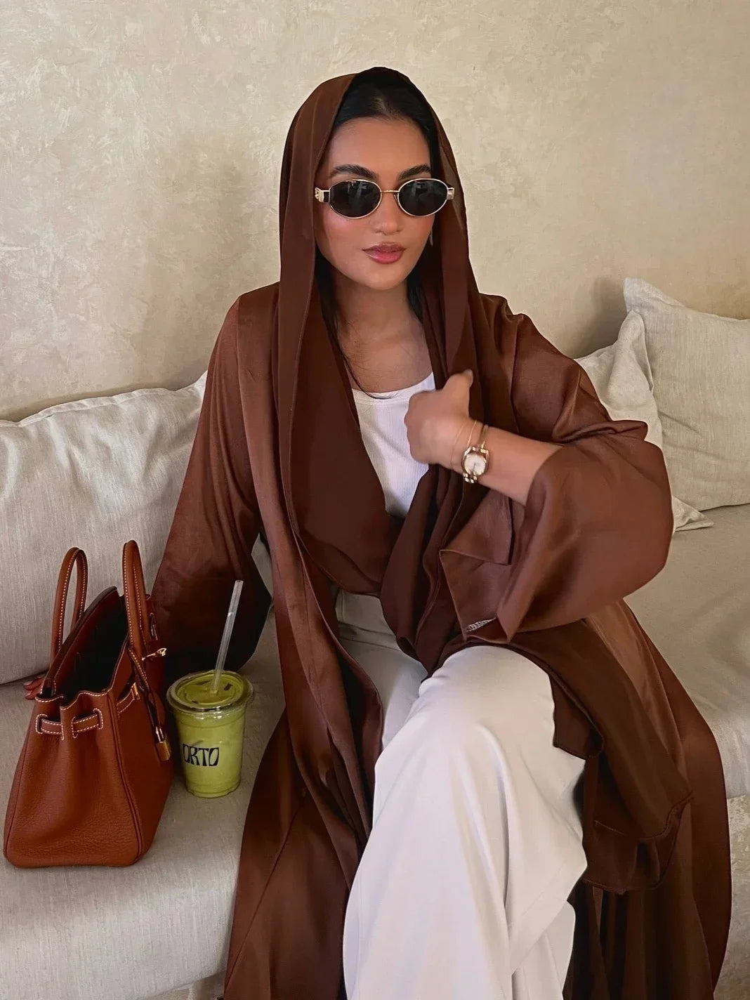 Long Robe Morocco Dubai Abayas Kaftan
