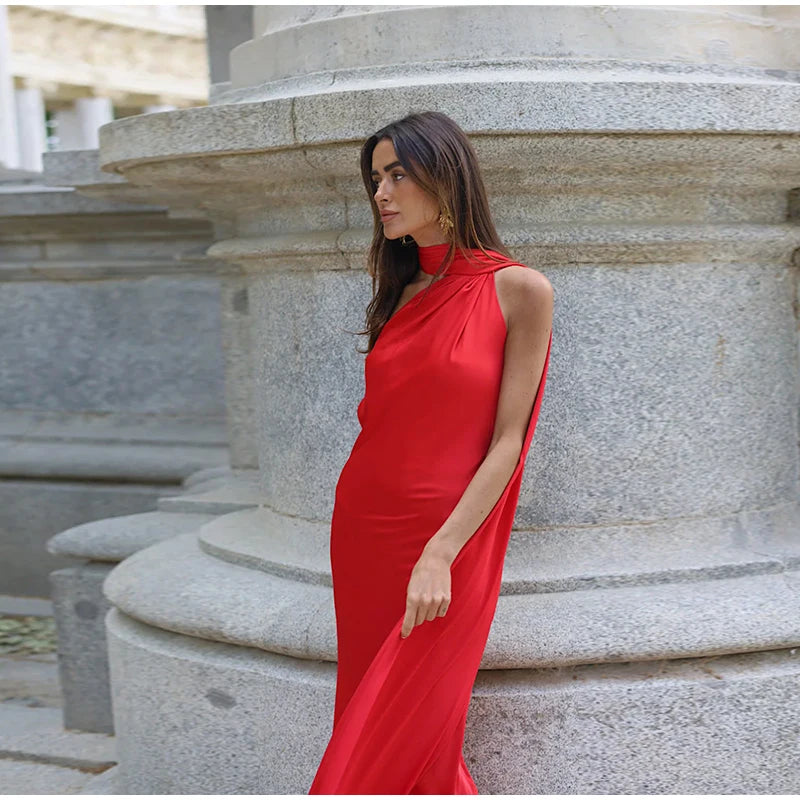 Sexy Satin Ribbon Dress