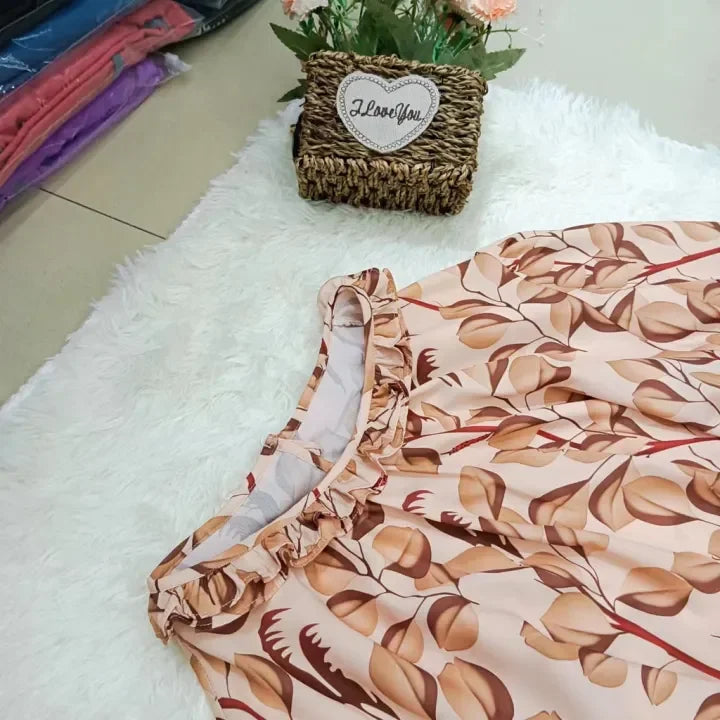 Elegant Chiffon Muslim Dress