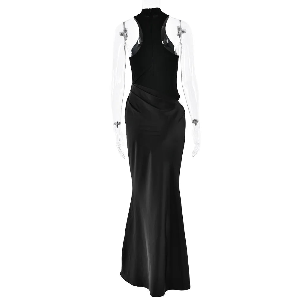 High Waist Dress Female Autumn Skinny Elegant Party Clubwear